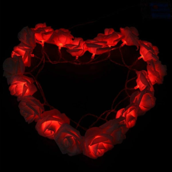 Rose Shaped Fairy Lights 3M