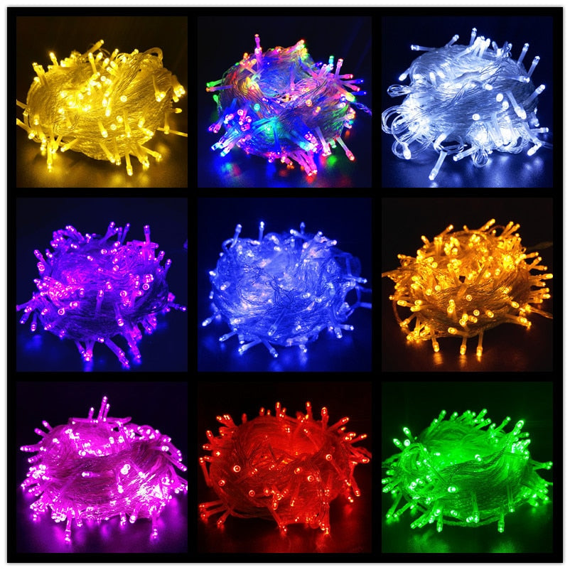 Decorative LED Fairy String Garland Lamps | Yard Lit
